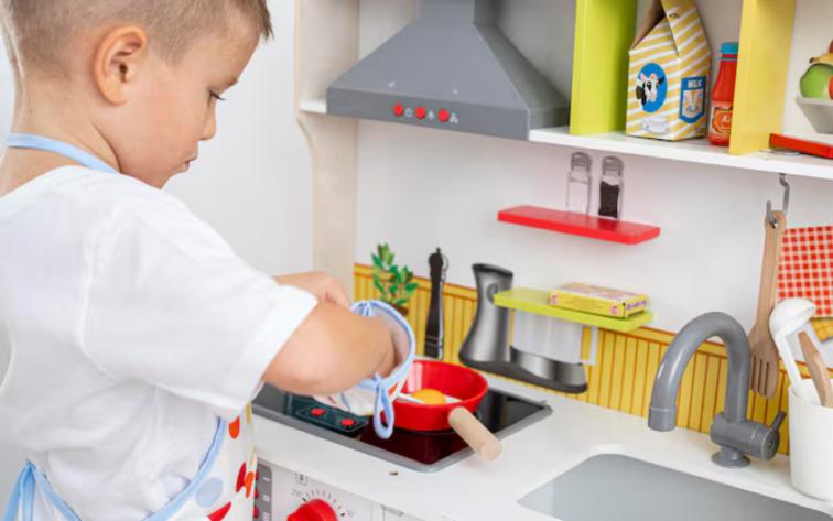 Why Pretend Play Kitchens Are a Secret Learning Tool