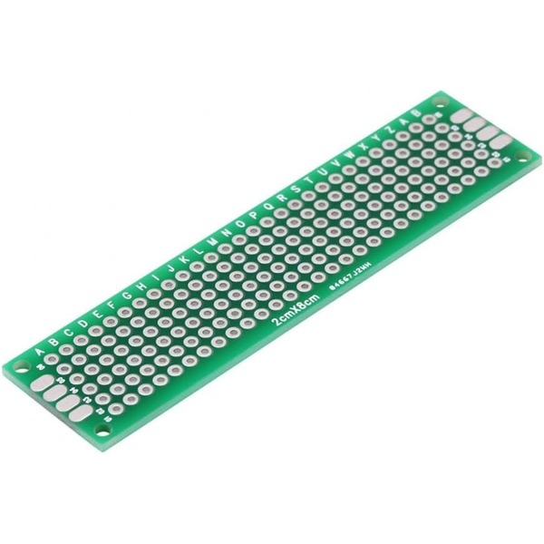 Double Sided Tinned PCB Universal Board 2x8cm