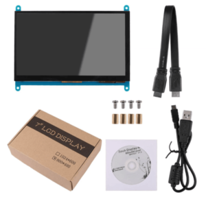 Raspberry Pi 4B3B+ 7 inch 800480 LCD Touch Display Screen with HDMI Cable