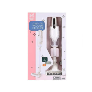 Interactive Cordless Vacuum Cleaner Toy- White