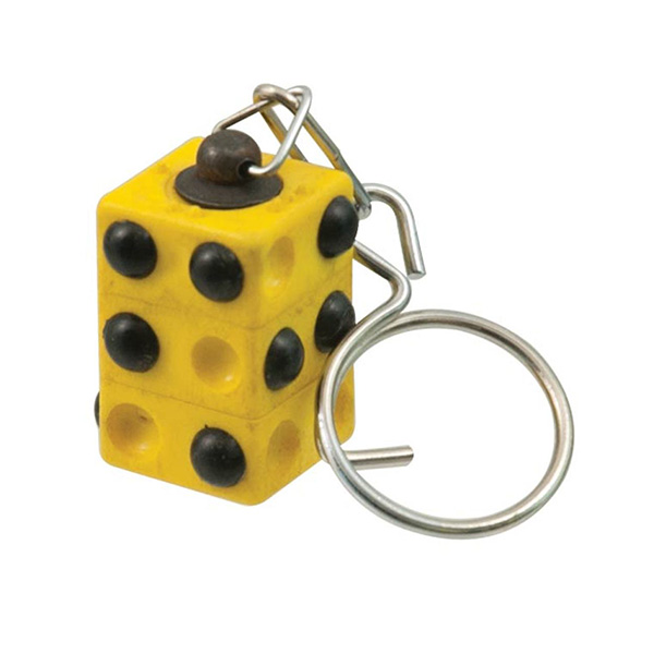 Braille Pocket Keychain Learning Tool