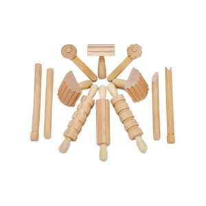 Wooden Dough Tool Set