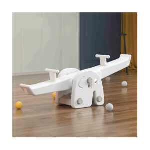 Elephant Seesaw- White