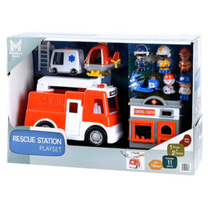 Lights & Sounds Playset- Rescue Station