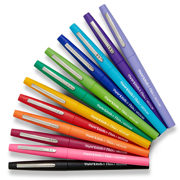 Paper Mate Flair Pens- Pack of 24
