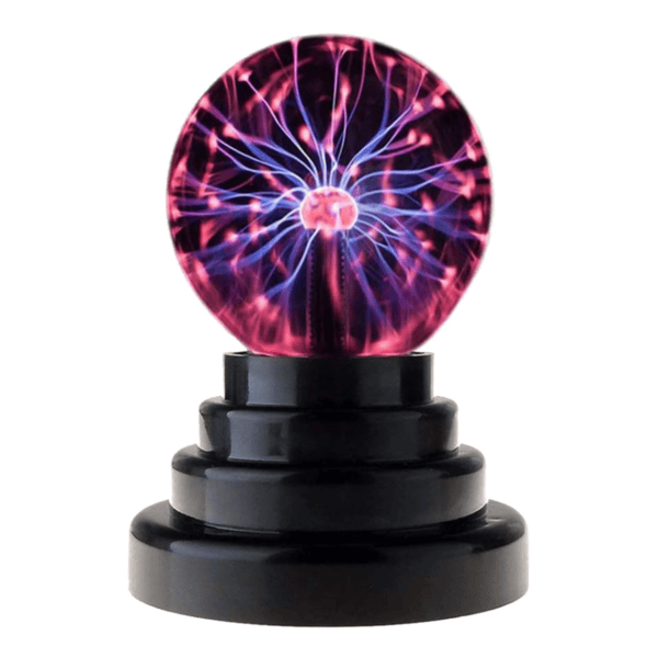 Red plasma ball