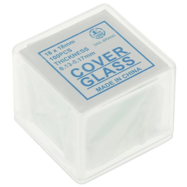 Microscopic Cover Glass 18mm- Pack of 100