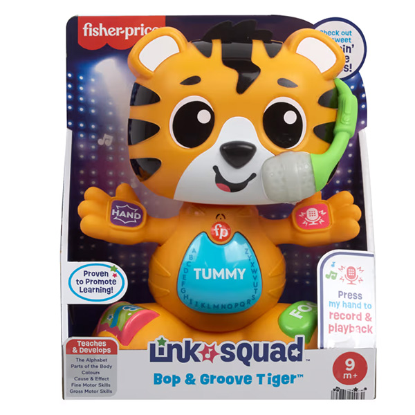 Fisher-Price Link Squad Bop Tiger - Image 4