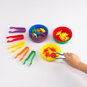 Sorting Bowls And Tweezers Set